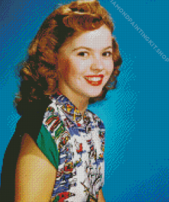 Beautiful Shirley Temple Diamond Painting