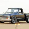 Black Trucks 1967 Chevy Stepside Diamond Painting