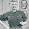 Black And White Lucille Ball Diamond Painting