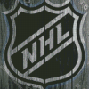 Black And White NHL Logo Diamond Painting