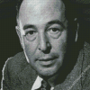 Black And White British Writer C S Lewis Diamond Painting