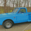 Blue Truck 1967 Chevy Stepside Diamond Painting