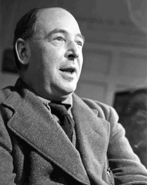 The British Writer C S Lewis Diamond Painting