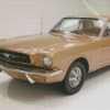 Brown 64 Ford Mustang Car Diamond Painting