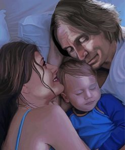 Family Precious Moments Art Diamond Painting