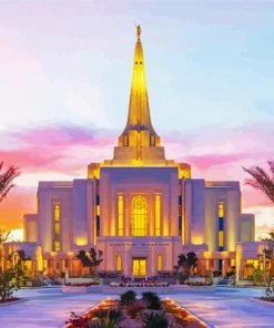 Gilbert Arizona Temple Diamond Painting