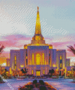 Gilbert Arizona Temple Diamond Painting