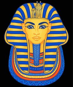 Colorful King Tutankhamun Diamond Painting