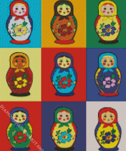 Nesting Dolls Diamond Painting