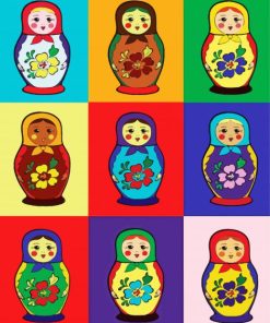 Nesting Dolls Diamond Painting