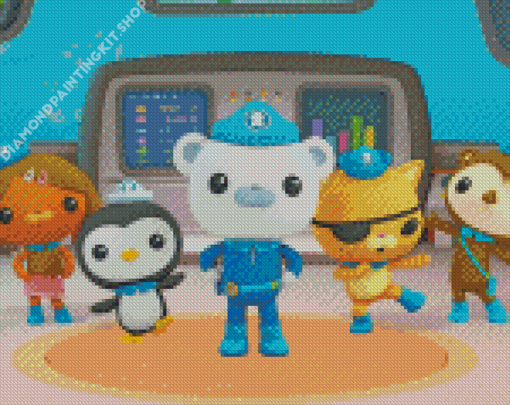 Octonauts All Characters Diamond Painting