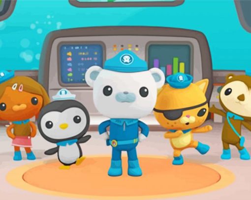 Octonauts All Characters Diamond Painting