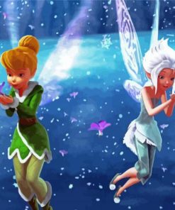 Periwinkle And Tinkerbell Disney Fairies Diamond Painting