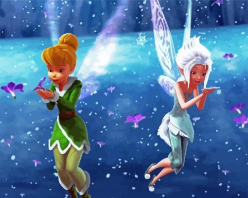 Periwinkle And Tinkerbell Disney Fairies Diamond Painting