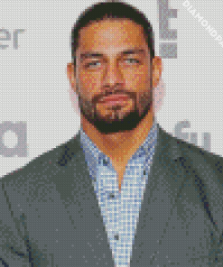 The American Wrestler Roman Reigns Diamond Painting