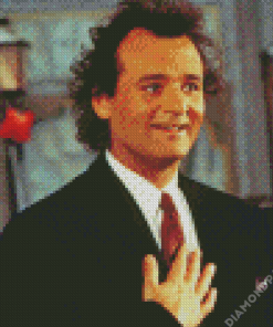 Bill Murray Scrooged Diamond Painting