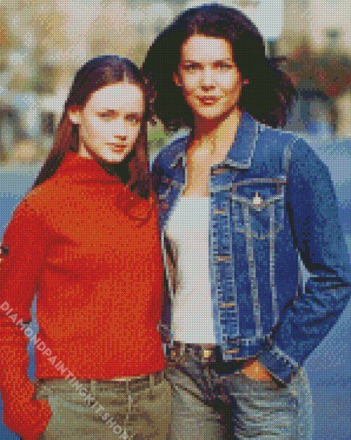 Gilmore Girls Diamond Painting