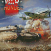 War Thunder Tank And Aircraft Diamond Painting