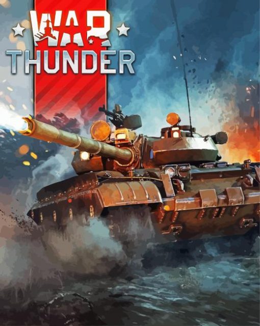 War Thunder Video Game Poster Diamond Painting