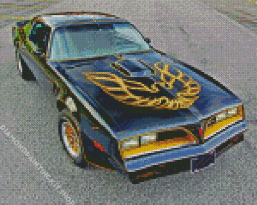 78 Firebird Trans Am Diamond Painting