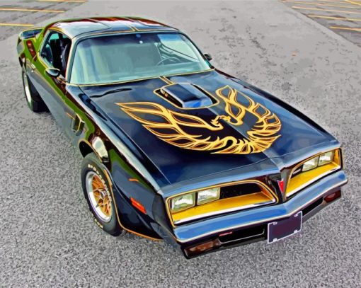 78 Firebird Trans Am Diamond Painting