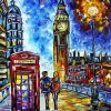 Abstract London Couple Diamond Painting