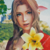 Aerith Gainsborough Character Diamond PaintingCharacter Diamond Painting