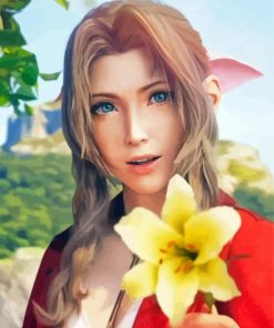 Aerith Gainsborough Character Diamond Painting