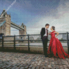 London Couple Diamond Painting