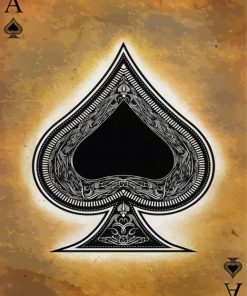 Aesthetic Ace Of Spade Diamond Painting