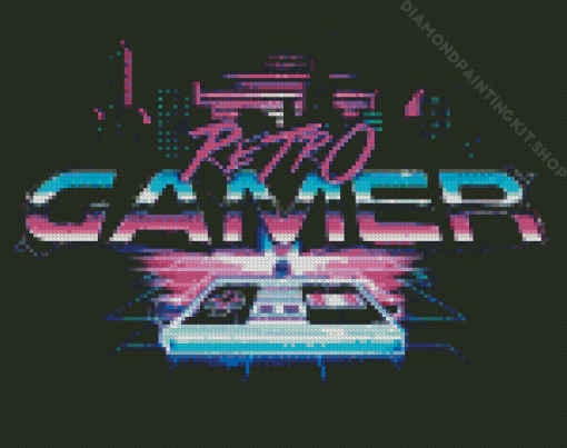 Aesthetic Retro Gaming Diamond Painting