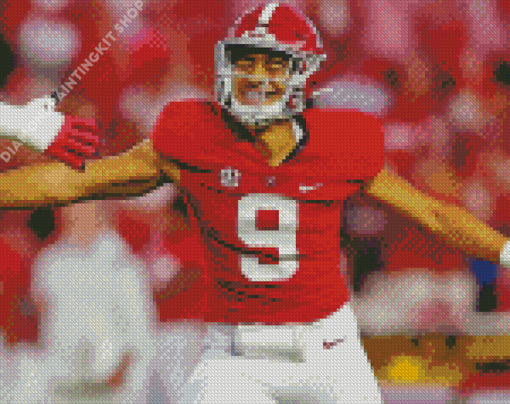 Alabama Football Player Diamond Painting