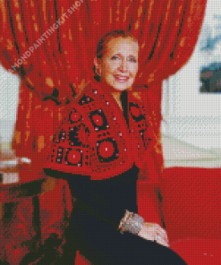 The American Writer Danielle Steel Diamond Painting