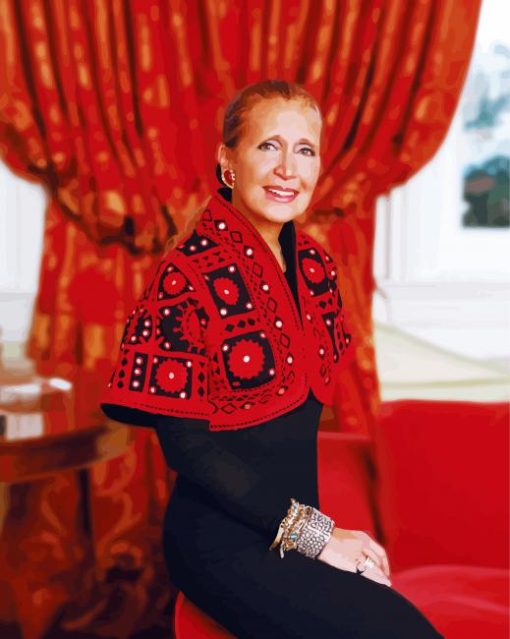 The American Writer Danielle Steel Diamond Painting