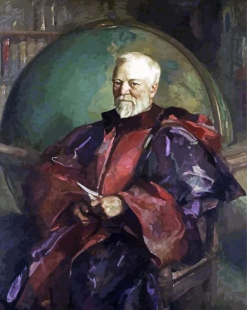 Andrew Carnegie Industrialist Diamond Painting