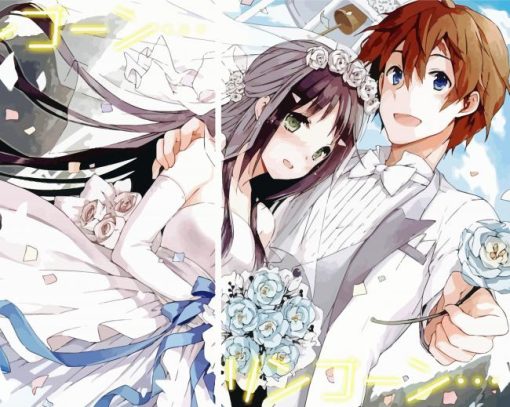 Anime Wedding Diamond Painting