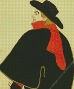 Aristide Bruant Toulouse Lautrec Diamond Painting