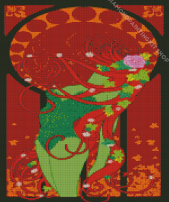 Art Nouveau Ivy Diamond Painting