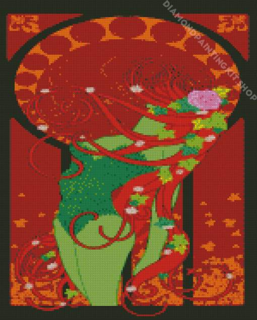 Art Nouveau Ivy Diamond Painting