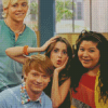 Austin And Ally Sitcom Characters Diamond Painting