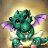 Baby Dragon Art Diamond Painting