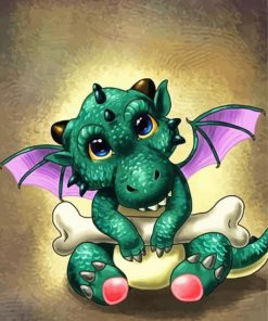 Baby Dragon Art Diamond Painting