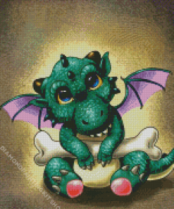 Baby Dragon Art Diamond Painting