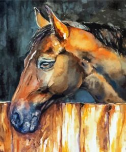 Barn Horse Diamond Painting