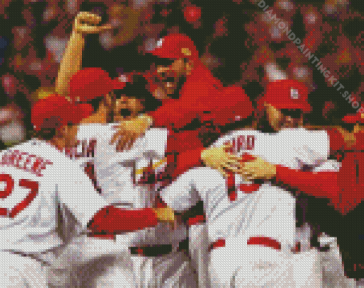 Baseball Team St Louis Cardinals Diamond Painting