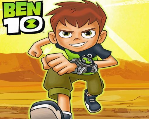 Ben 10 Animation Diamond Painting