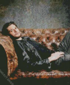 Ben Barnes On Sofa Diamond Painting