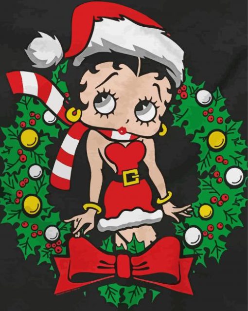 Betty Boop Christmas Diamond Painting