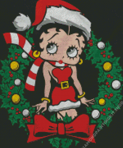 Betty Boop Christmas Diamond Painting