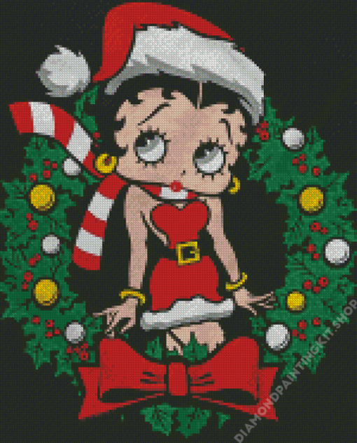 Betty Boop Christmas Diamond Painting